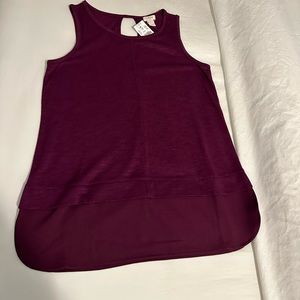NWT J.Crew Plum knit top